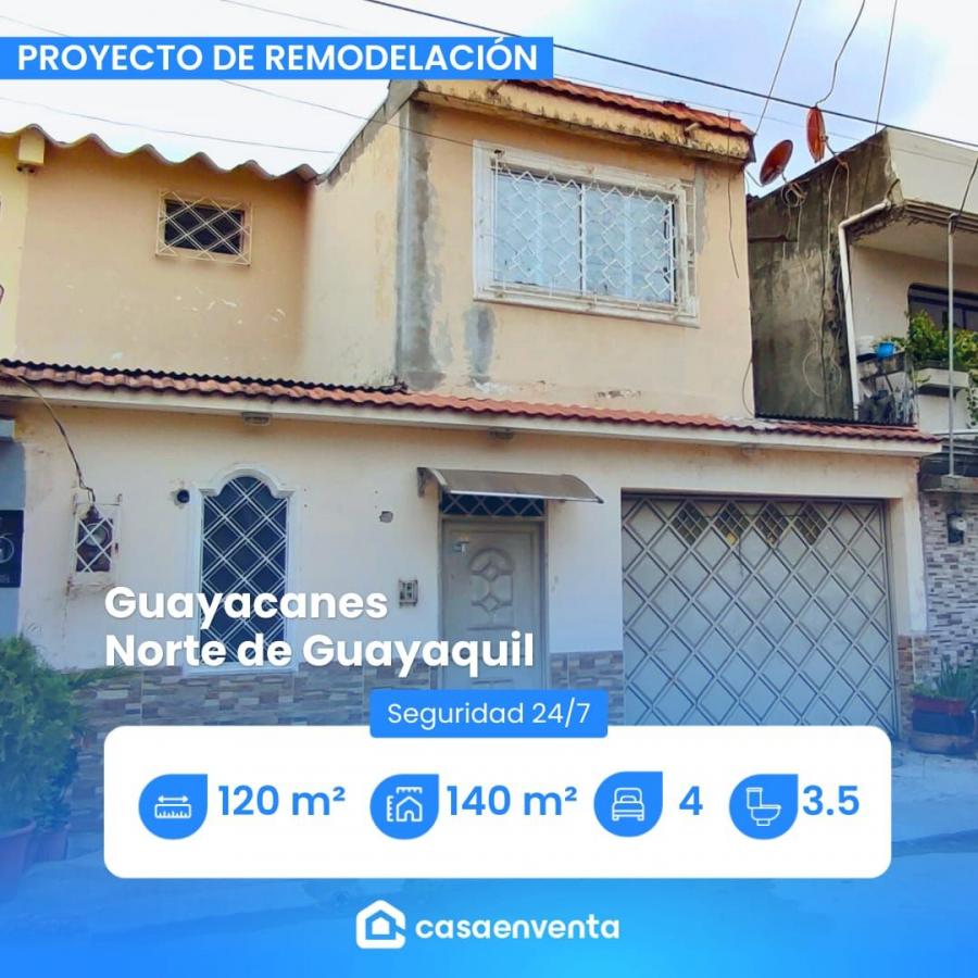 Foto Casa en Venta en Guayaquil, Guayas - U$D 80.000 - CAV40449 - BienesOnLine