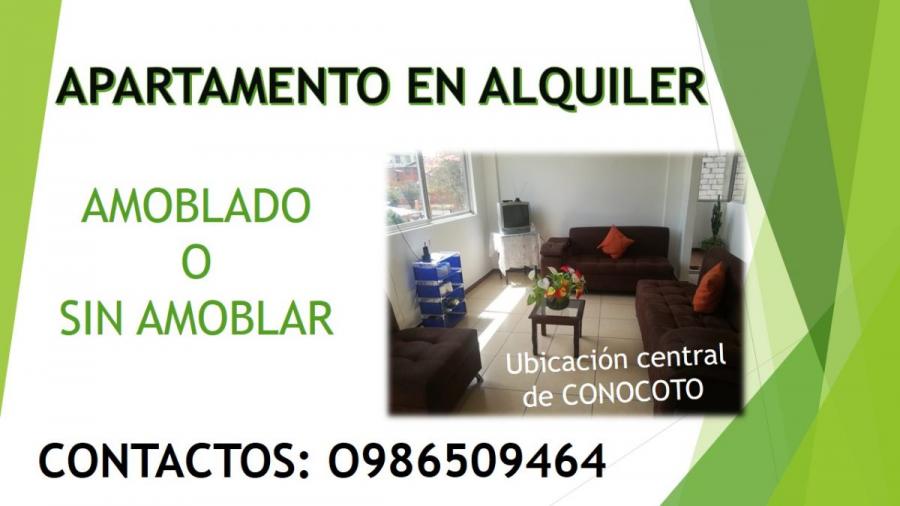 Foto Departamento en Arriendo en Conocoto, Conocoto, Pichincha - U$D 350 - DEA30899 - BienesOnLine