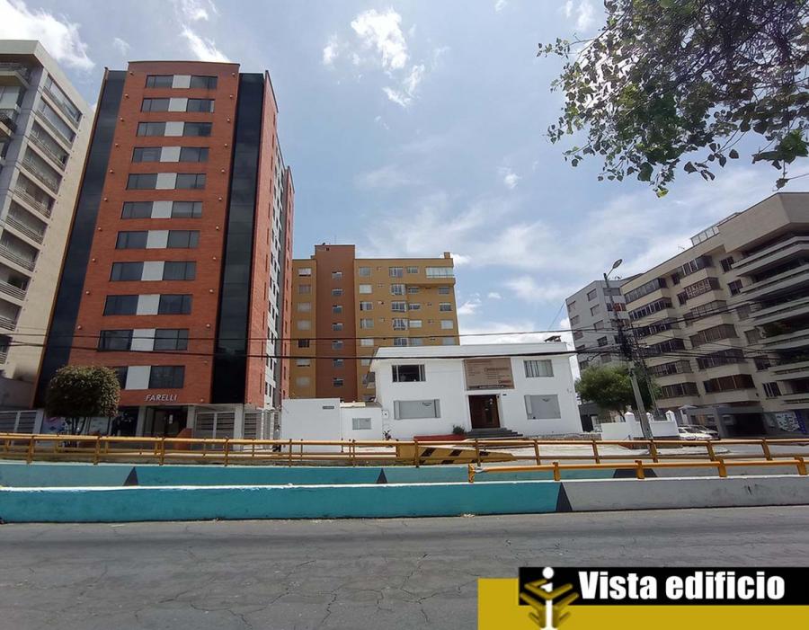 Departamento de renta La Carolina, edificio Farelli, 2 dormitorios, cerca a parque, centro comercial