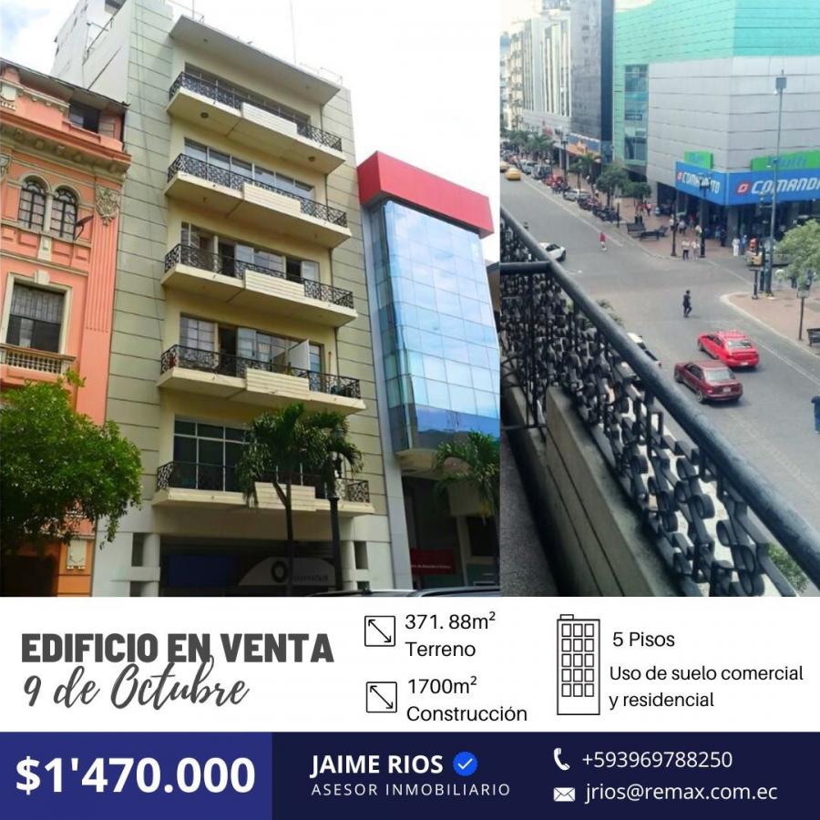 Foto Edificio en Venta en Guayaquil, Guayas - U$D 1.470.000 - EDV40403 - BienesOnLine