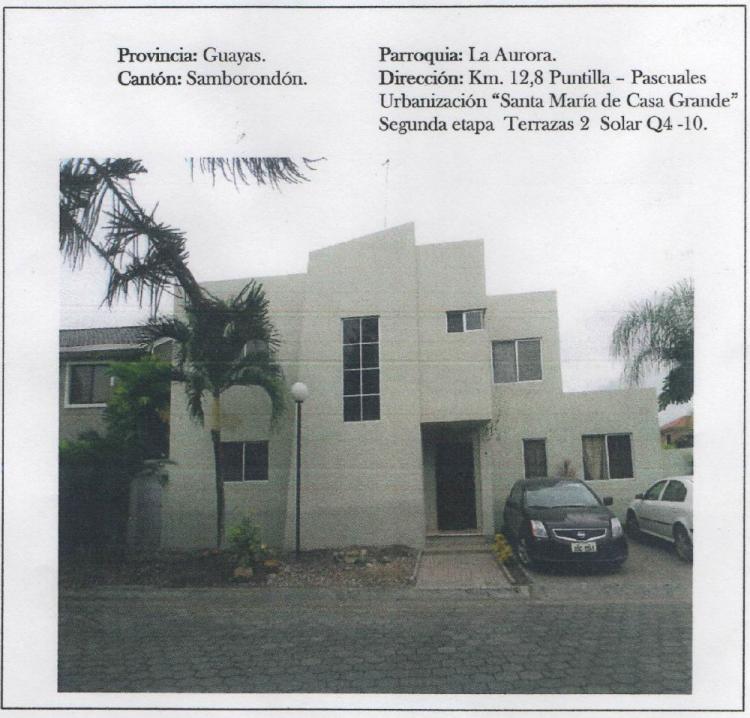 Foto Casa en Venta en La Aurora, , Guayas - U$D 130.000 - CAV21531 - BienesOnLine