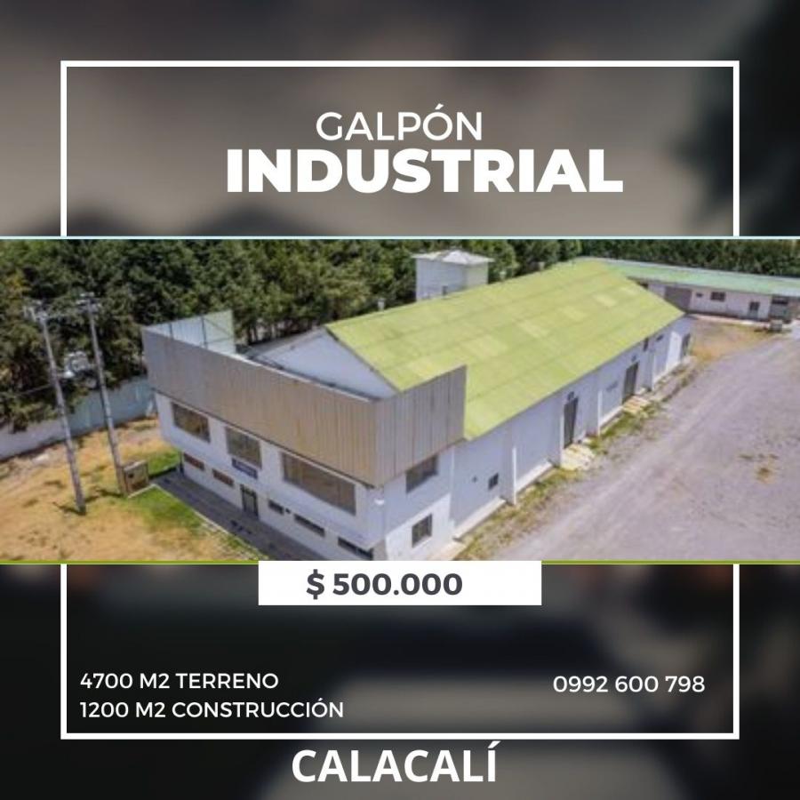 Foto Nave en Venta en Calacalí, Quito, Pichincha - U$D 500.000 - NAV39856 - BienesOnLine