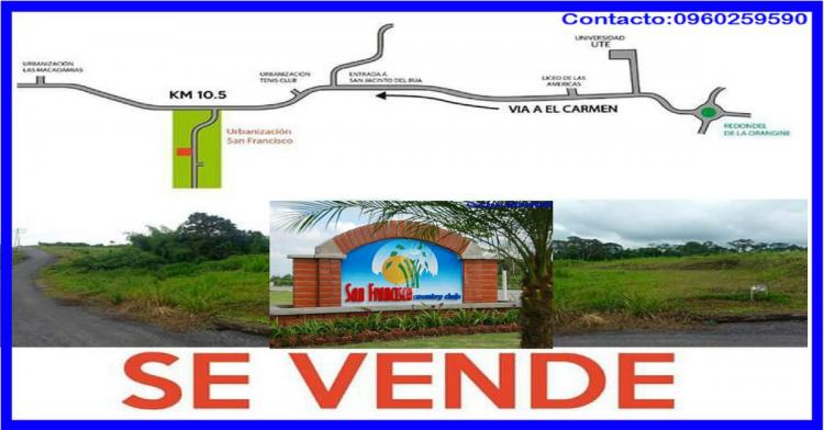 Foto Terreno en Venta en via al Carmen, km 10.5 vía al Carmen, Pichincha - U$D 33.000 - TEV25876 - BienesOnLine