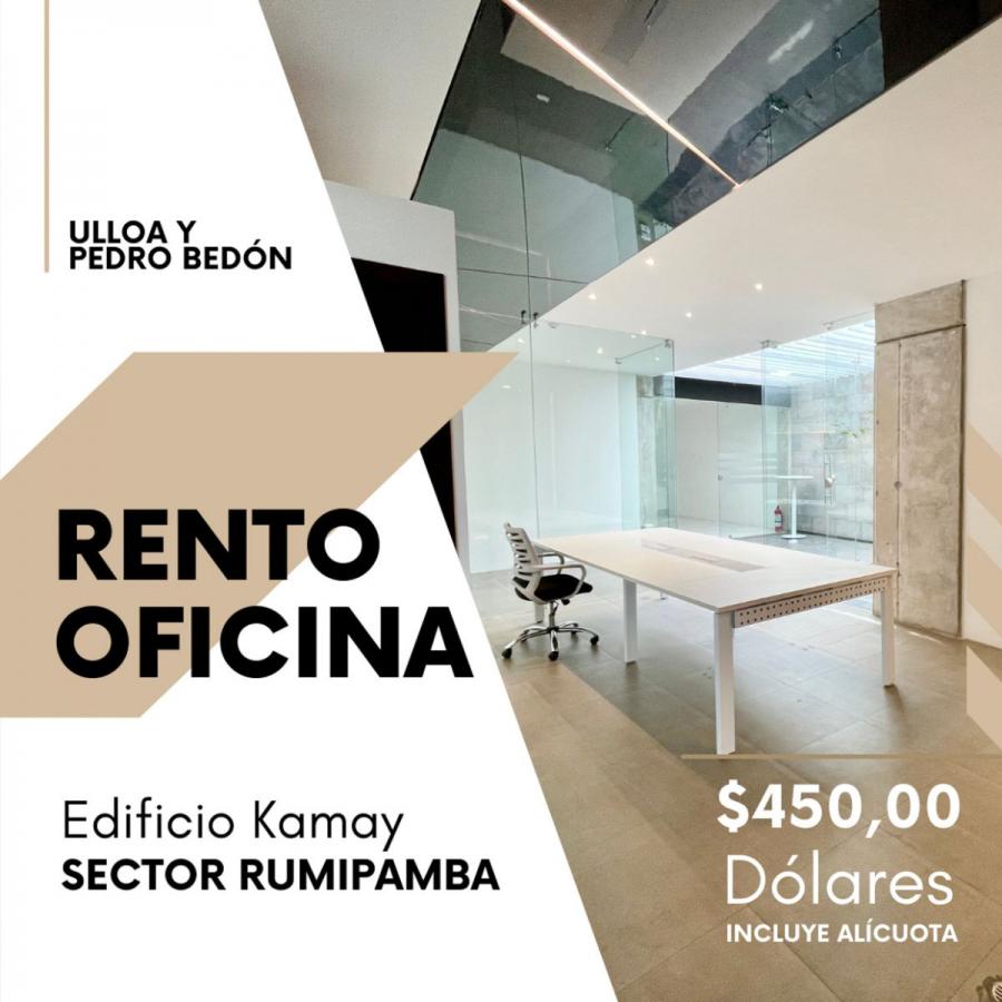 Foto Oficina en Arriendo en Quito, Pichincha - U$D 450 - OFA34030 - BienesOnLine