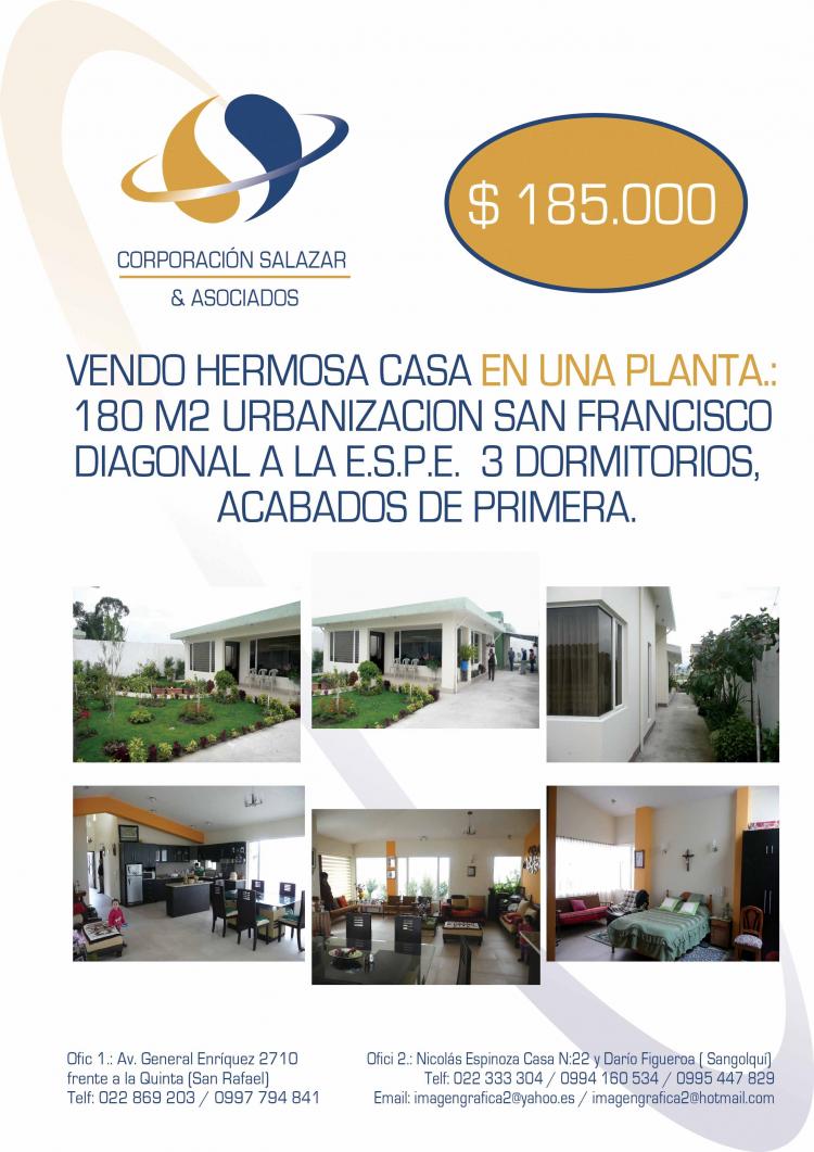 Foto Casa en Venta en Rumiñahui, Pichincha - U$D 70.000 - CAV12788 - BienesOnLine