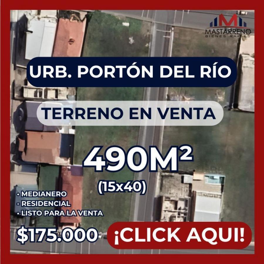 Terreno en venta en Urb. Portón del Río.🔥