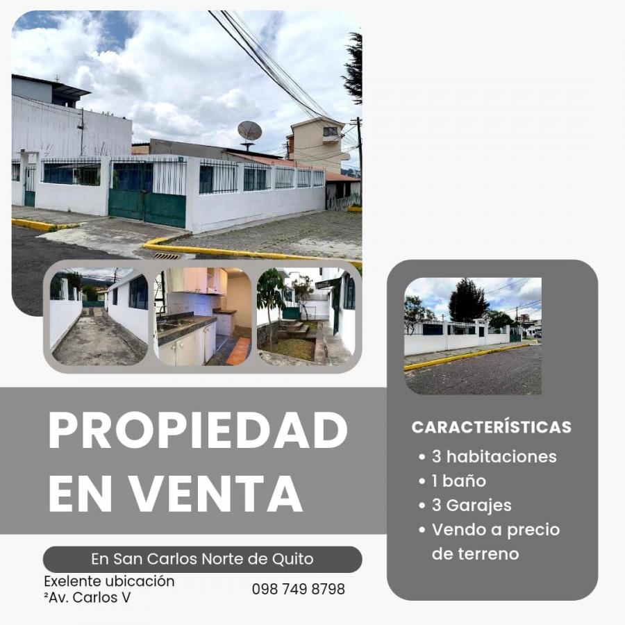 Foto Casa en Venta en Quito, Pichincha - U$D 90.000 - CAV40405 - BienesOnLine