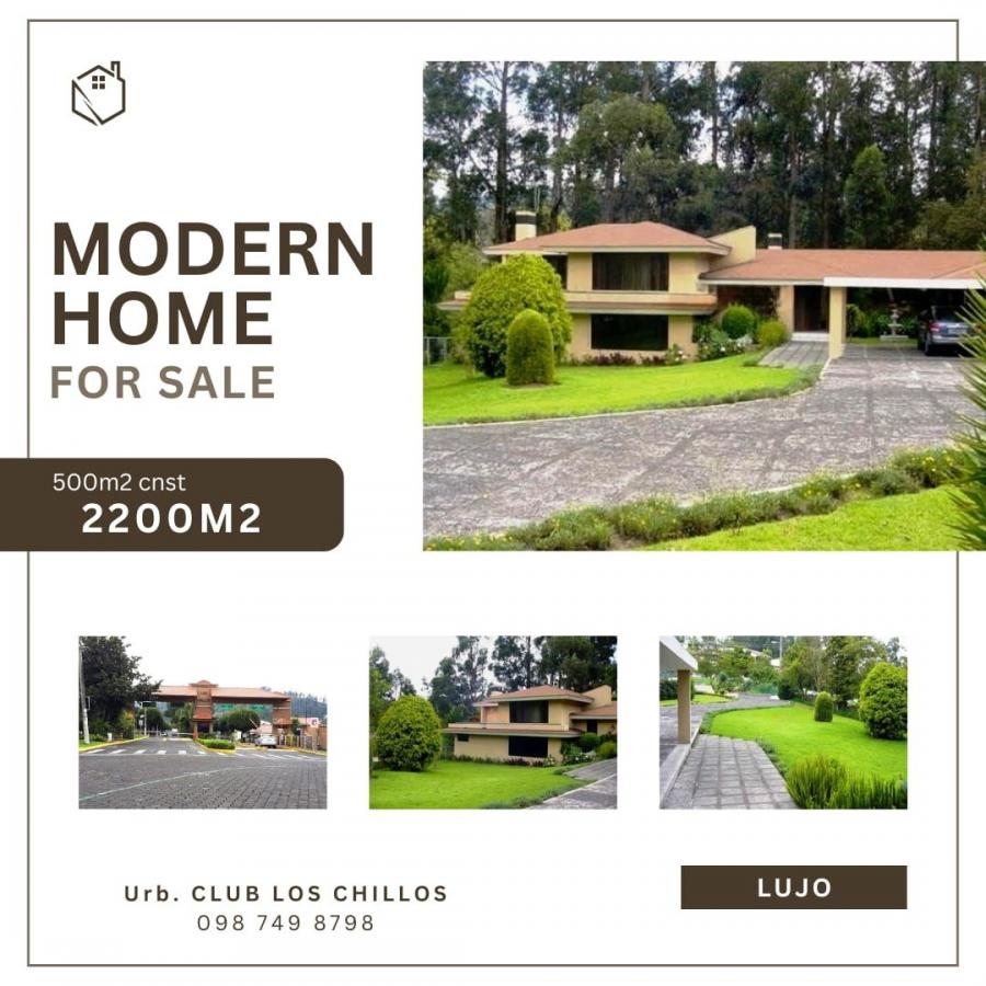 Foto Casa en Venta en Sangolqu, Valle de los Chillos, Pichincha - U$D 390.000 - CAV40406 - BienesOnLine