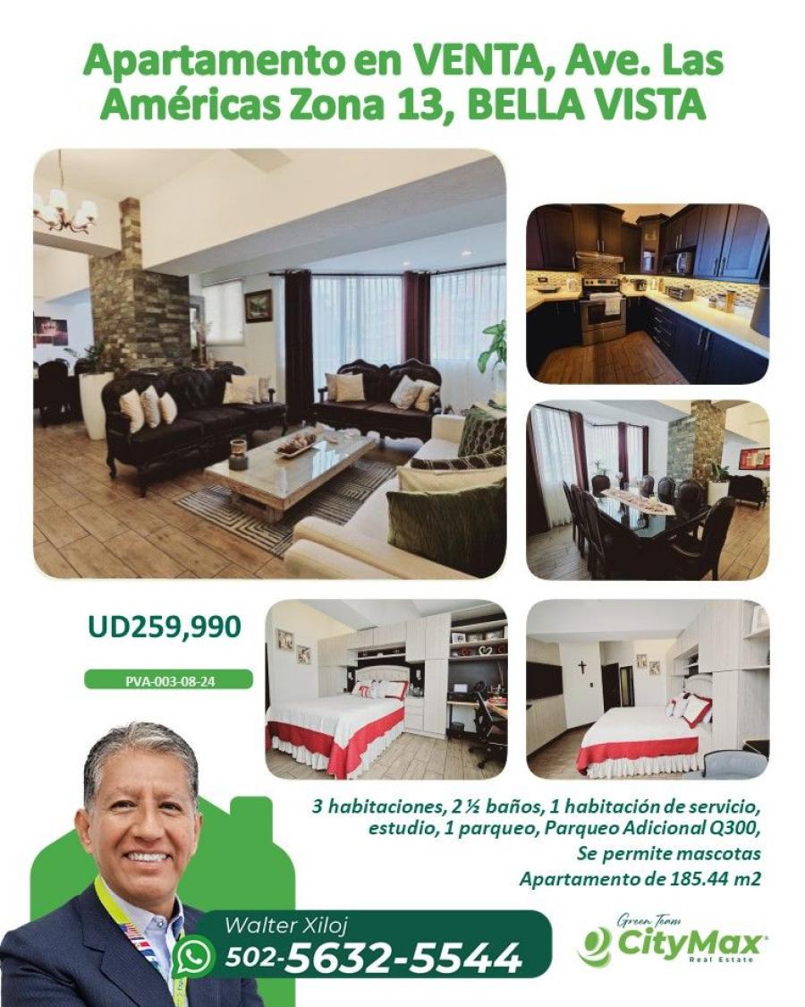 Foto Apartamento en Venta en Avenida Las Américas zona 13, Guatemala, Guatemala - U$D 259.990 - APV47722 - BienesOnLine