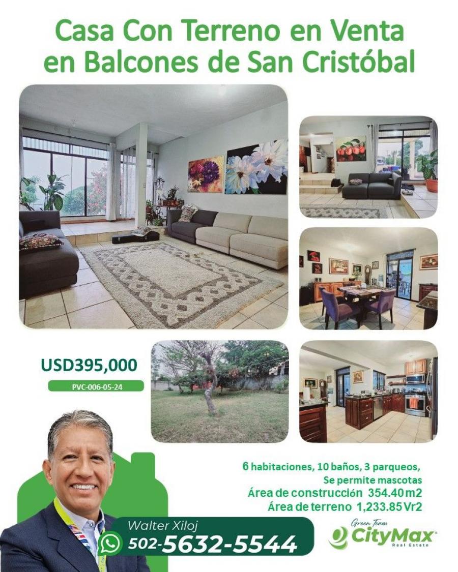 Foto Casa en Venta en San Cristóbal, Mixco, Guatemala - U$D 395.000 - CAV47690 - BienesOnLine