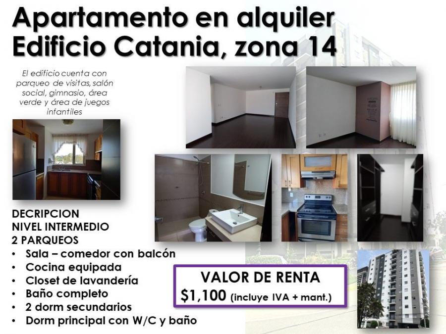 Foto Apartamento en Renta en Guatemala, Guatemala - U$D 1.100 - APR14213 - BienesOnLine