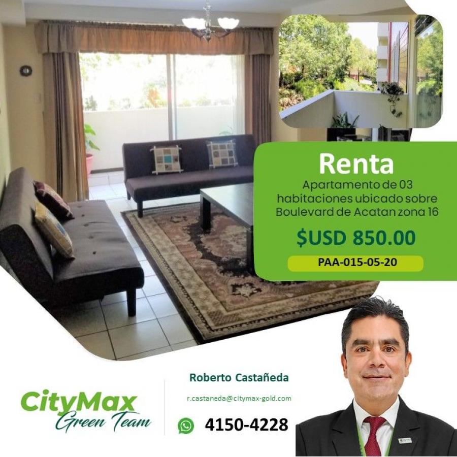 Foto Apartamento en Renta en Guatemala, Guatemala - U$D 850 - APR21996 - BienesOnLine