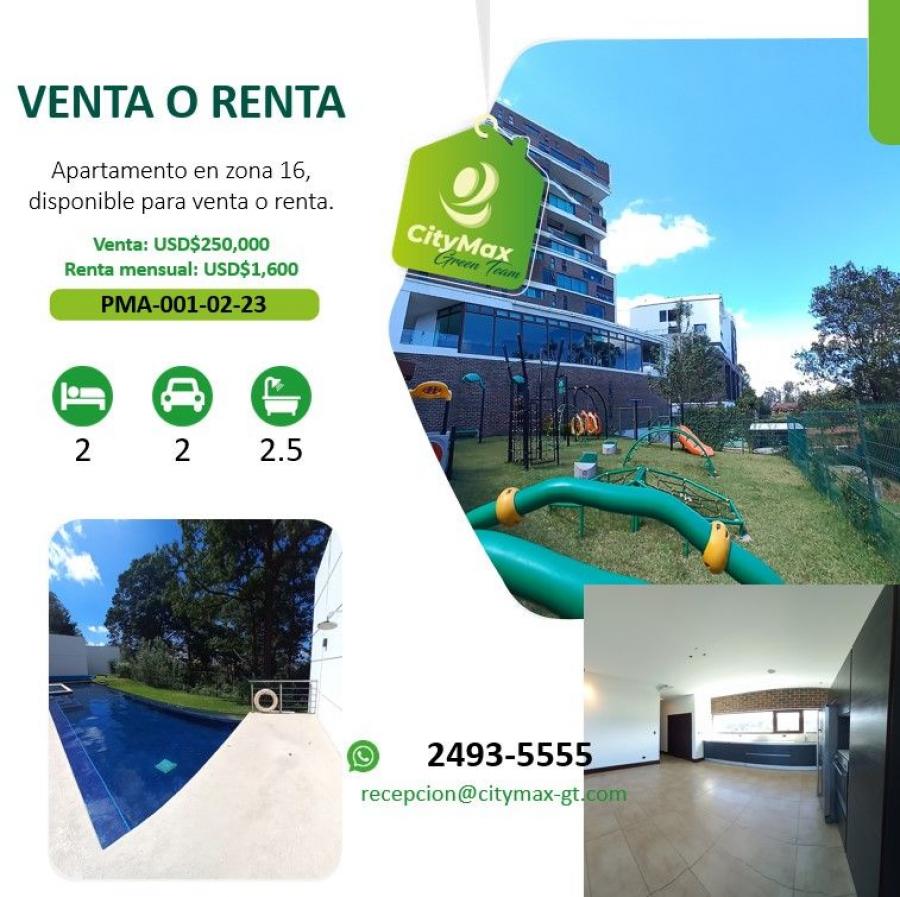 Foto Apartamento en Venta en Zona 16, Zona 16, Guatemala - U$D 250.000 - APV25172 - BienesOnLine