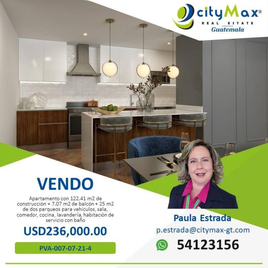 Foto Apartamento en Venta en Guatemala, Guatemala - U$D 236.000 - APV16063 - BienesOnLine