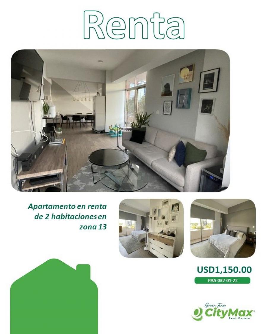 Foto Apartamento en Renta en Zona 13, Zona 13, Guatemala - U$D 1.150 - APR46313 - BienesOnLine