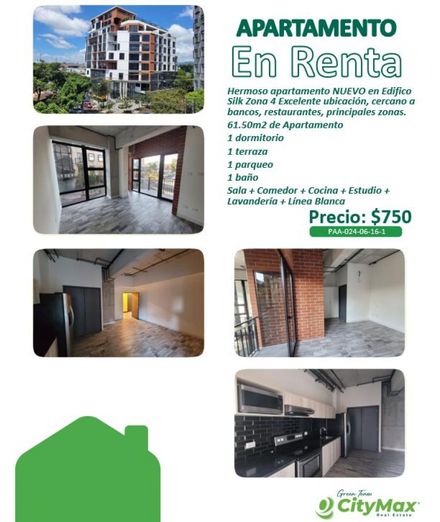 Foto Apartamento en Renta en Guatemala, Guatemala - U$D 750 - APR44837 - BienesOnLine