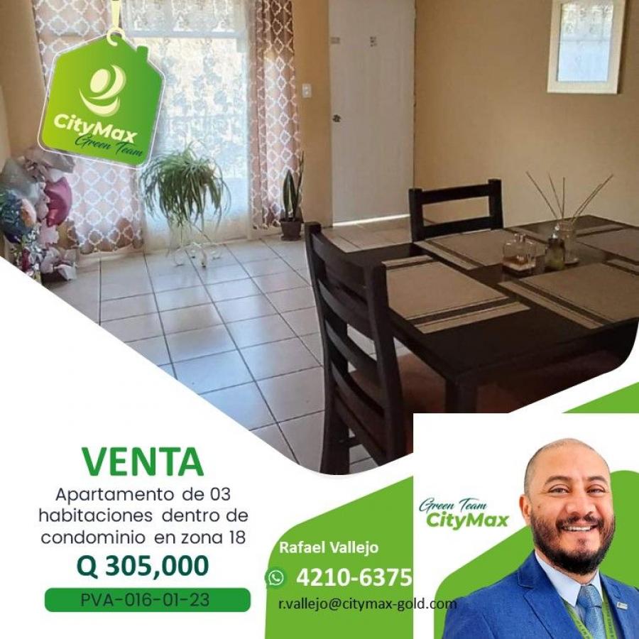 Foto Apartamento en Venta en Guatemala, Guatemala - Q 305.000 - APV21798 - BienesOnLine