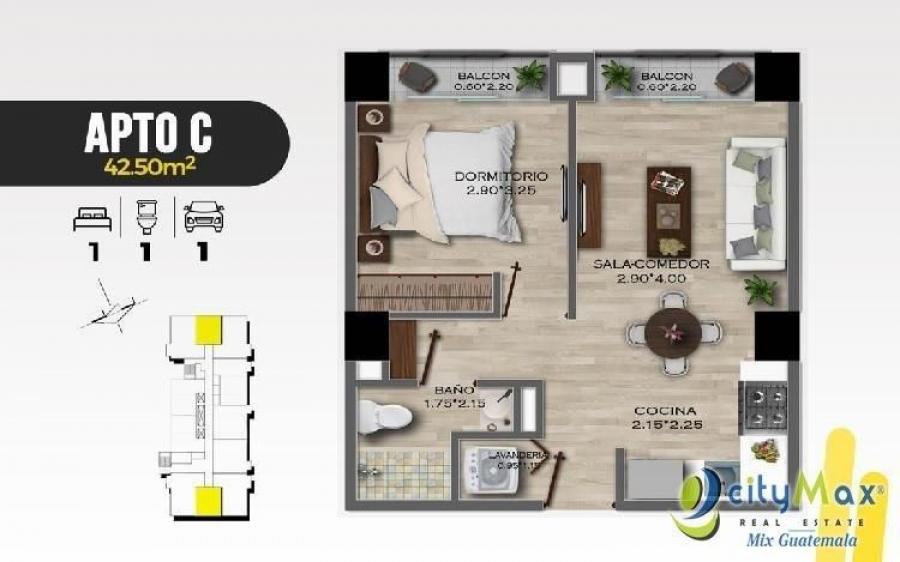 Foto Apartamento en Venta en Zona 11, Ciudad de Guatemala, Guatemala - Q 547.100 - APV44081 - BienesOnLine