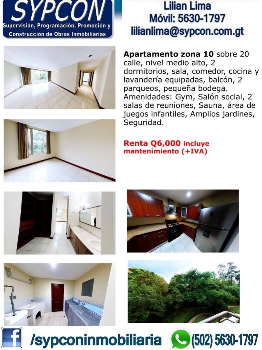 Foto Apartamento en Renta en zona 10, Guatemala City, Guatemala, Guatemala - Q 6.000 - APR16964 - BienesOnLine