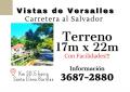 Terreno en Venta en Km 30.5 Carretera al Salvador Villa Canales