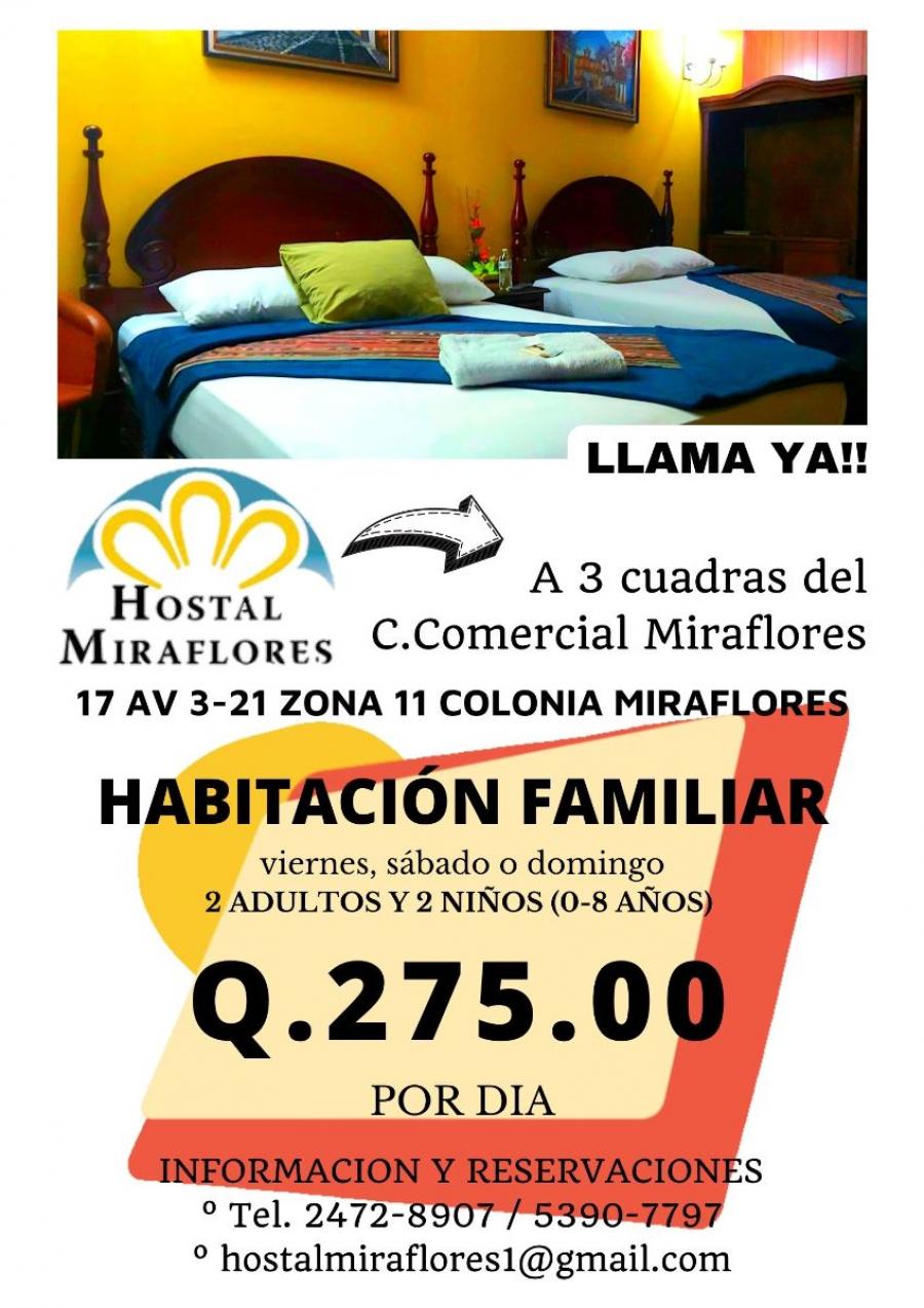 Foto Hotel en Renta Vacacional en Guatemala, Guatemala - Q 275 - HO13775 - BienesOnLine