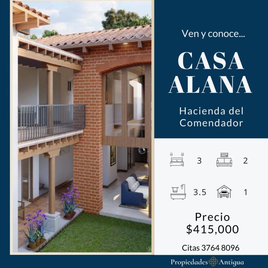 CASA EN CONDOMINIO HACIENDA DEL COMENDADOR EN VENTA