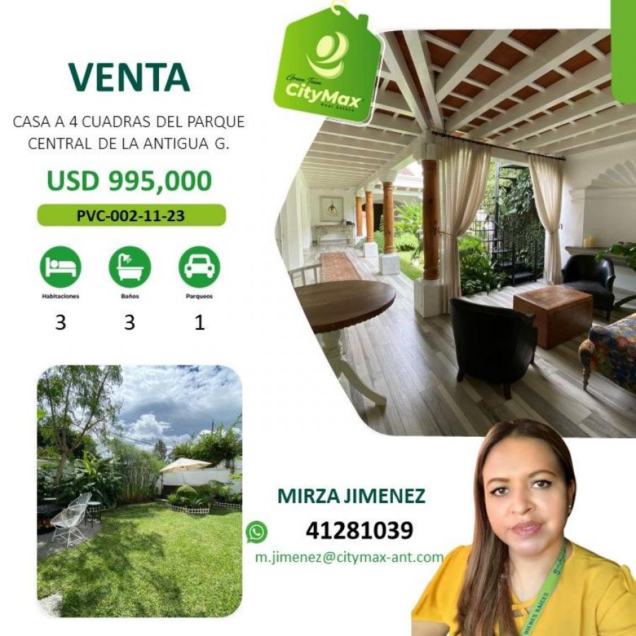 Foto Casa en Venta en Antigua Guatemala, Antigua Guatemala, Sacatepquez - U$D 995.000 - CAV34407 - BienesOnLine