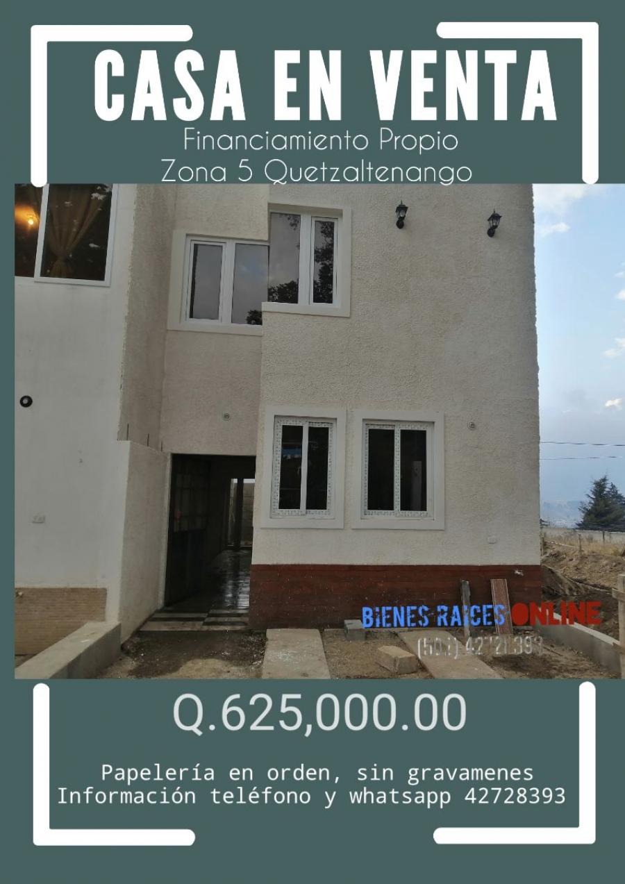 Foto Casa en Venta en Quetzaltenango, Quetzaltenango - Q 625.000 - CAV16075 - BienesOnLine