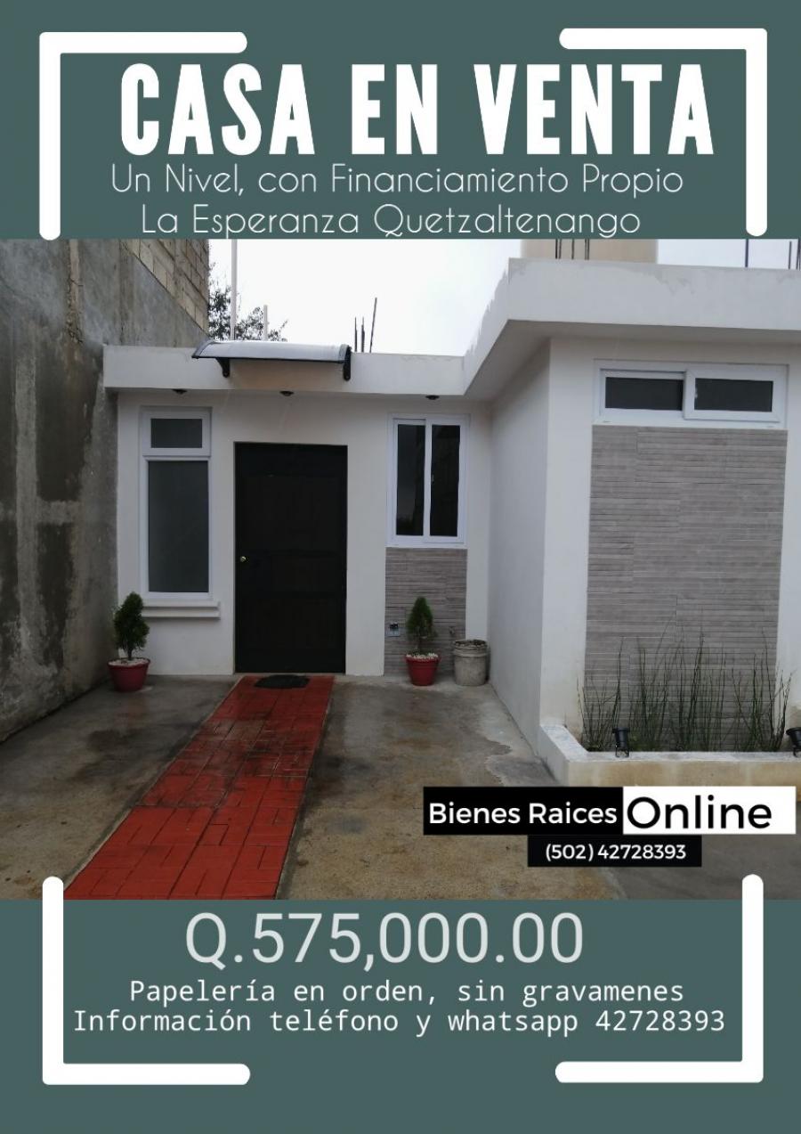 Casa en Venta en La Esperanza, Quetzaltenango - Q  - CAV19952 -  BienesOnLine