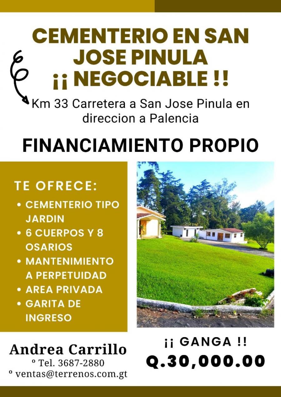 Foto Terreno en Venta en San José Pinula, Guatemala - Q 30.000 - TEV15429 - BienesOnLine