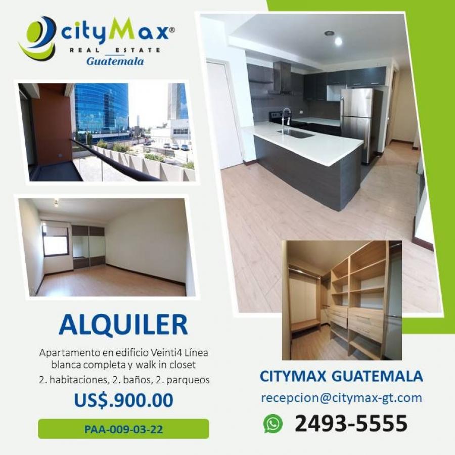 Foto Apartamento en Renta en ZONA 10, Guatemala - U$D 900 - APR17188 - BienesOnLine