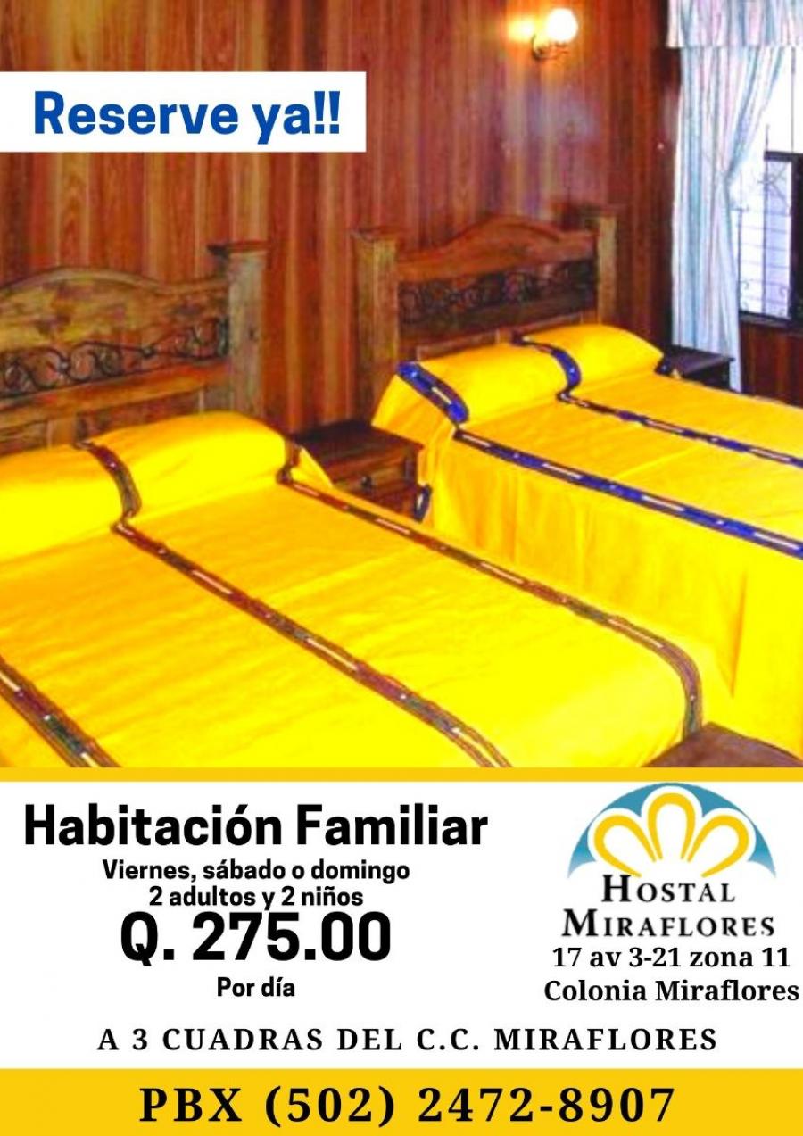 Foto Hotel en Renta Vacacional en Guatemala, Guatemala - Q 275 - HO15802 - BienesOnLine