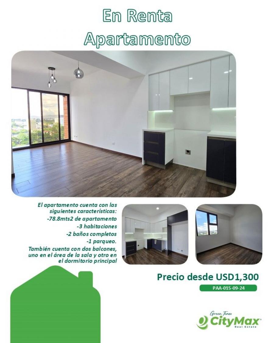 Foto Apartamento en Renta en Guatemala, Guatemala - U$D 1.300 - APR47544 - BienesOnLine