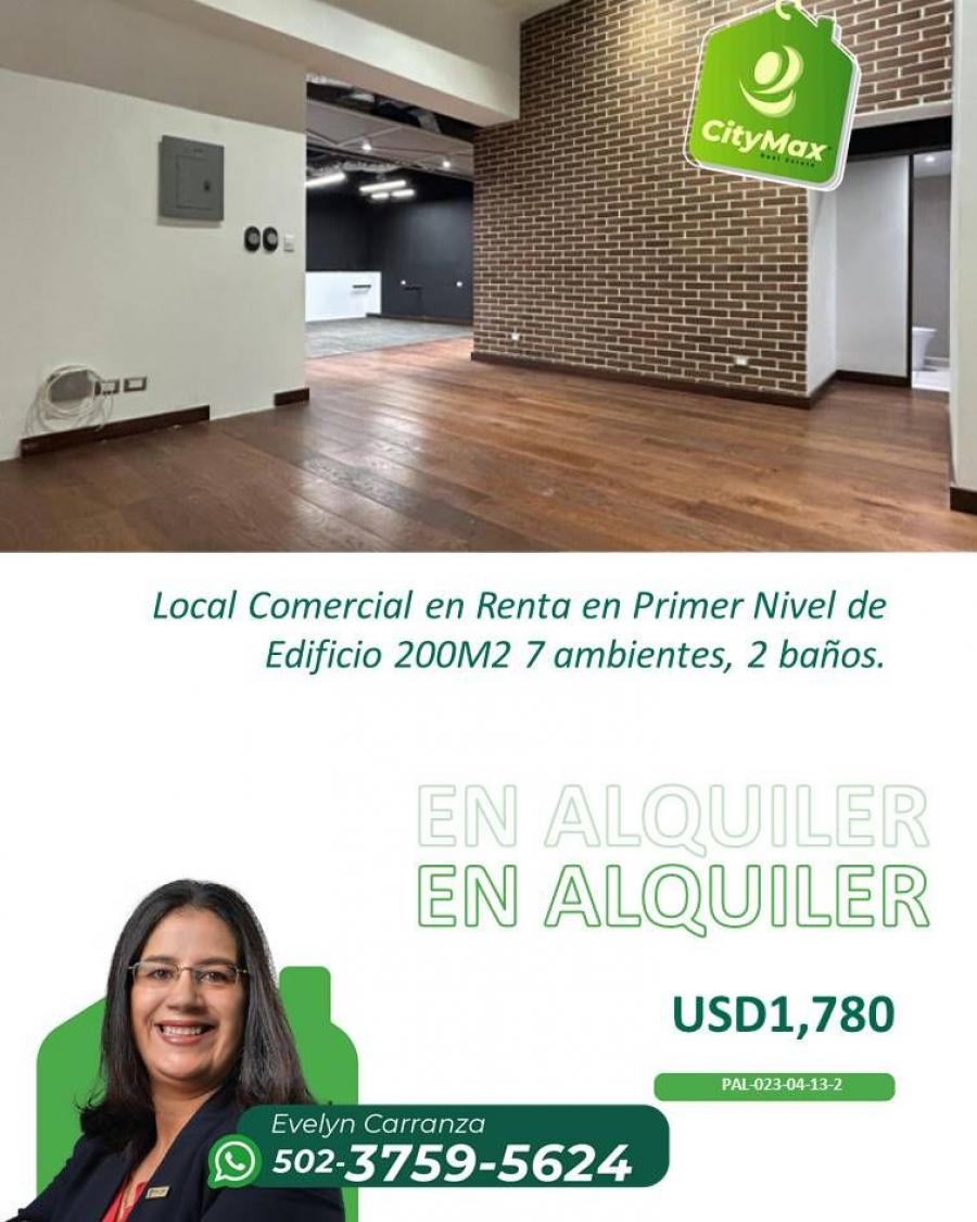 Foto Local en Renta en Guatemala, Guatemala - U$D 1.780 - LOR47287 - BienesOnLine