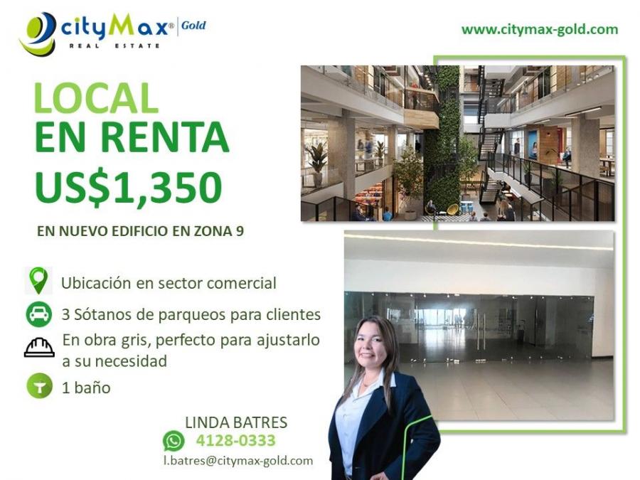 Foto Local en Renta en Guatemala, Guatemala - U$D 1.350 - LOR31317 - BienesOnLine