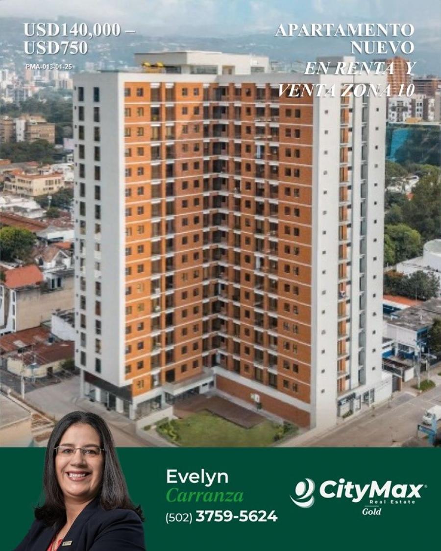 En Venta apartamento nuevo listo para estrenar en zona 10