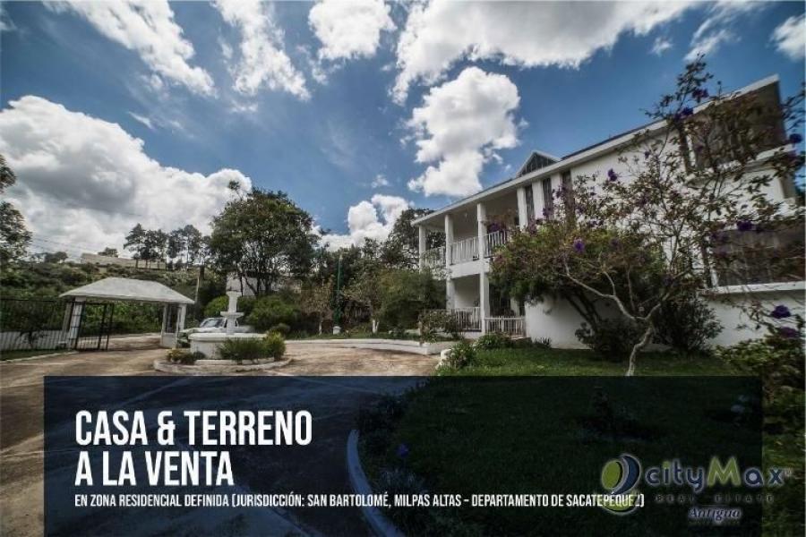 Foto Casa en Venta en San Bartolomé Milpas Altas, San Bartolome Milpas Altas, Sacatepéquez - Q 5.500.000 - CAV45747 - BienesOnLine