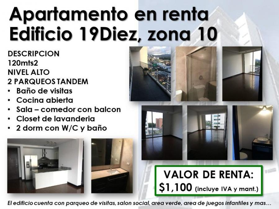 Foto Apartamento en Renta en Guatemala, Guatemala - U$D 1.100 - APR13475 - BienesOnLine