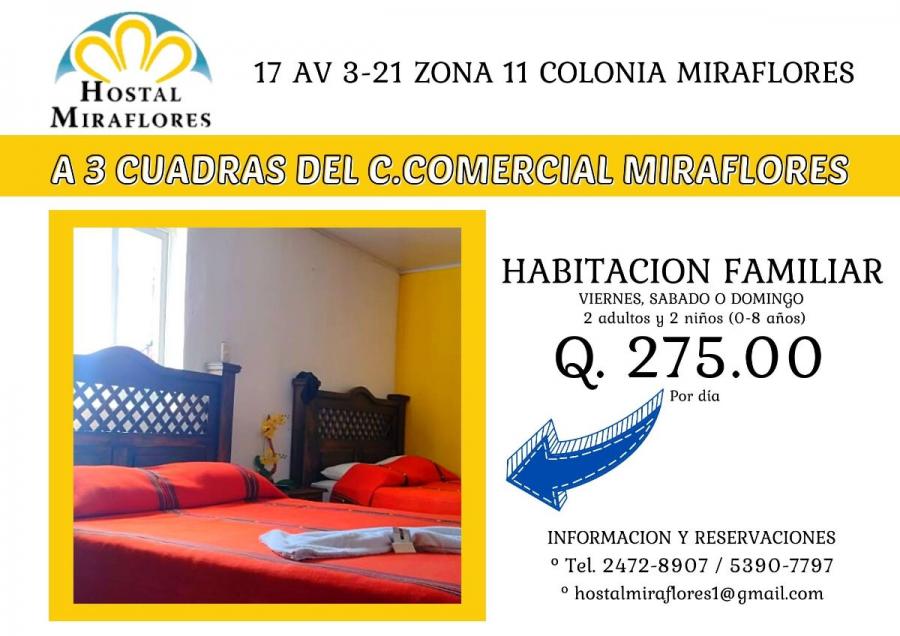 Foto Hotel en Renta Vacacional en Guatemala, Guatemala - Q 275 - HO13514 - BienesOnLine