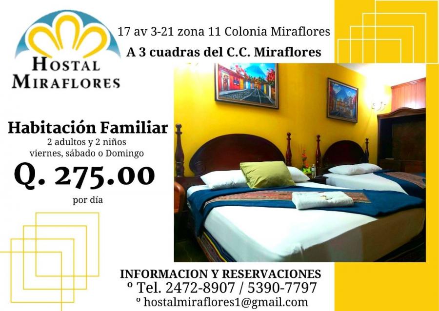 Foto Hotel en Renta Vacacional en Guatemala, Guatemala - Q 275 - HO15615 - BienesOnLine