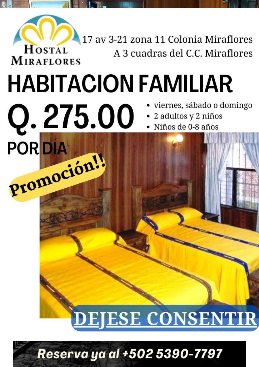 Foto Hotel en Renta Vacacional en Guatemala, Guatemala - Q 275 - HO14811 - BienesOnLine