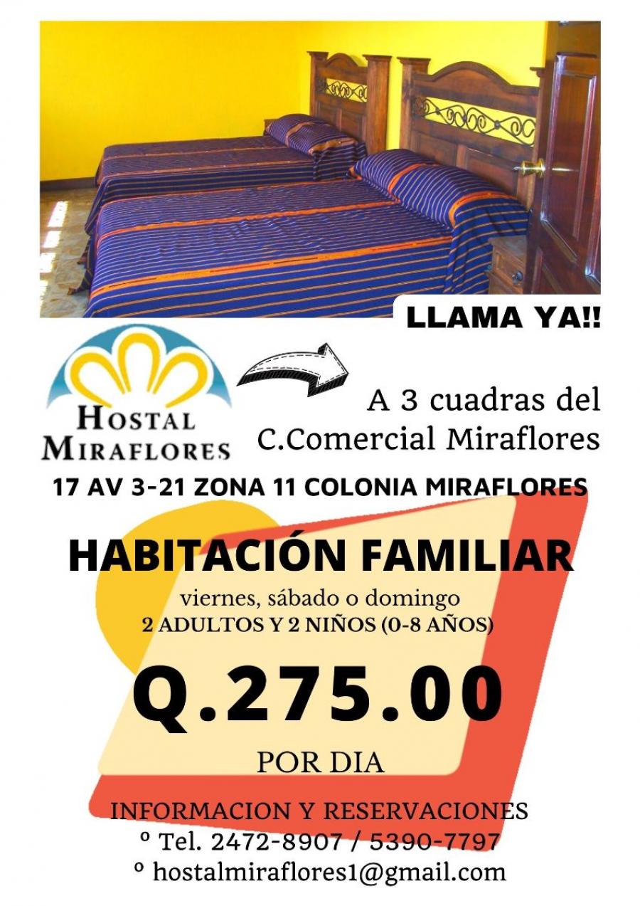 Foto Hotel en Renta Vacacional en Guatemala, Guatemala - Q 275 - HO13801 - BienesOnLine