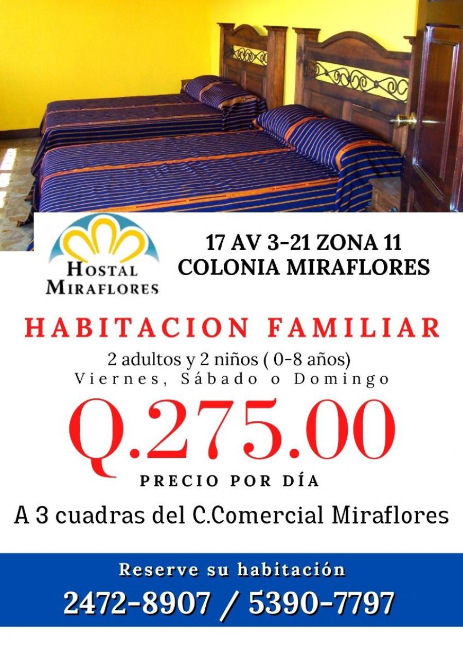 Foto Hotel en Renta Vacacional en Guatemala, Guatemala - Q 275 - HO12969 - BienesOnLine