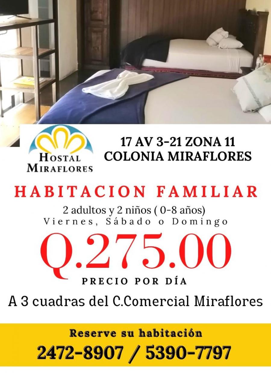 Foto Hotel en Renta Vacacional en Guatemala, Guatemala - Q 275 - HO12996 - BienesOnLine