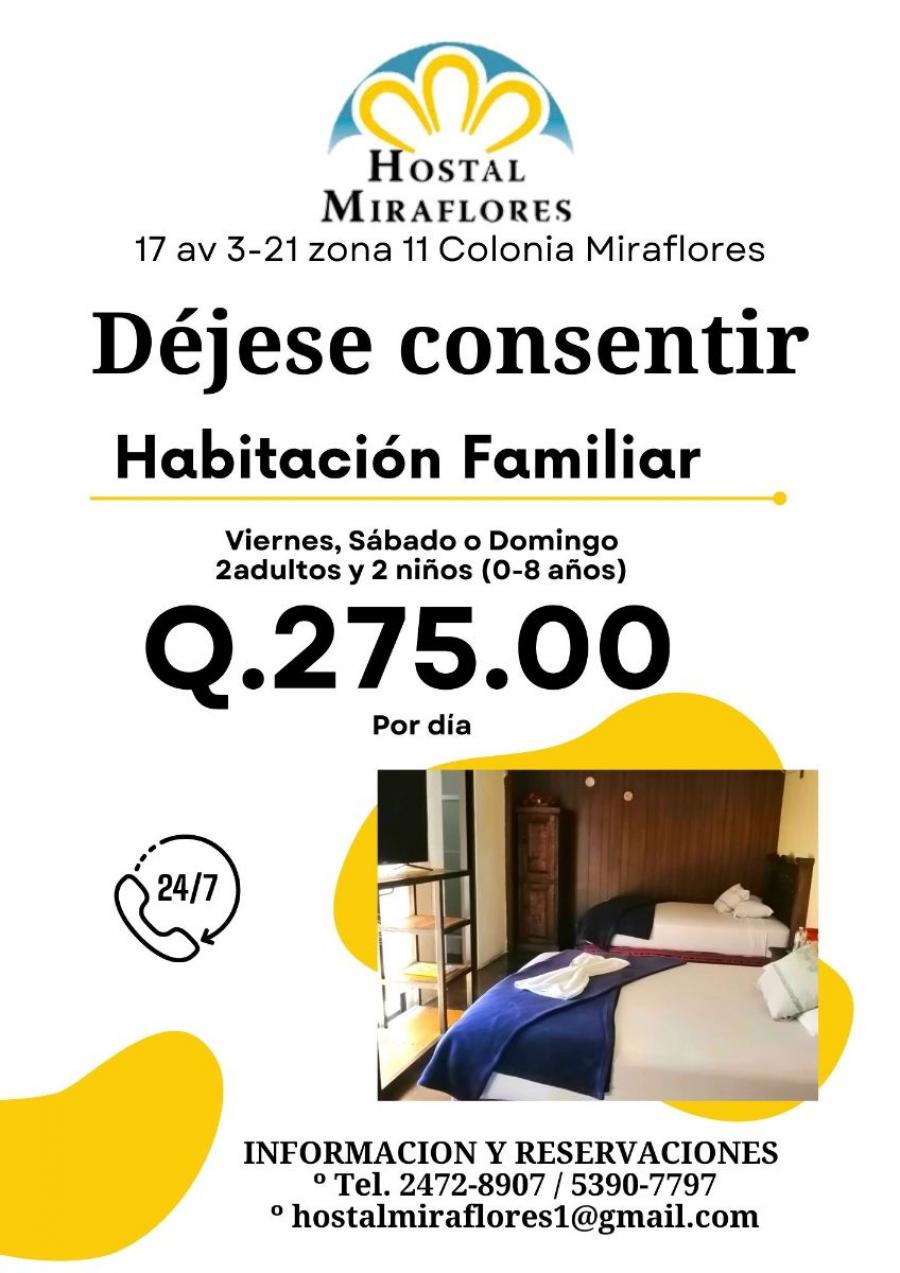 Foto Hotel en Renta Vacacional en Guatemala, Guatemala - Q 275 - HO14472 - BienesOnLine