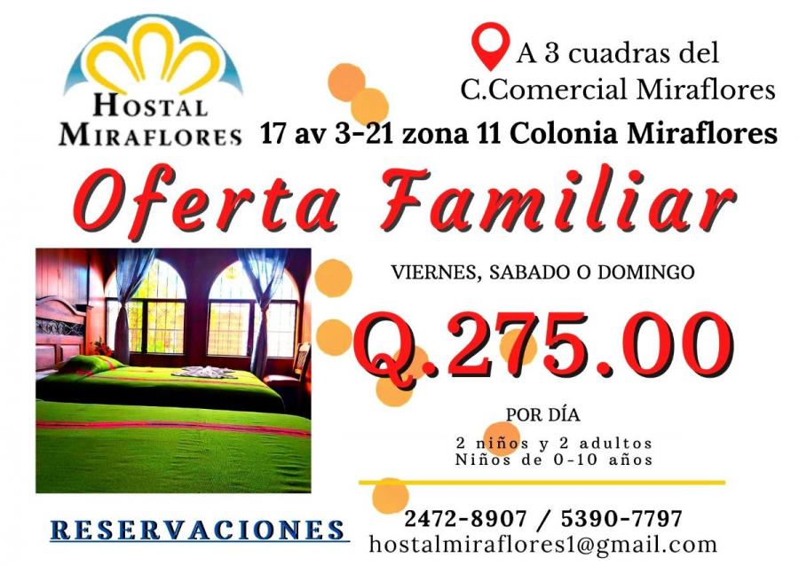 Foto Hotel en Renta Vacacional en Guatemala, Guatemala - Q 275 - HO11825 - BienesOnLine