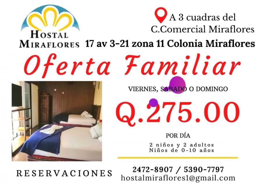 Foto Hotel en Renta Vacacional en Guatemala, Guatemala - Q 275 - HO11713 - BienesOnLine