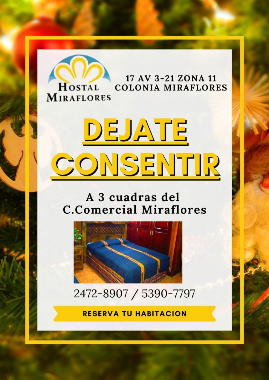 Hostal Miraflores, habitaciones cómodas cerca del C.Comercial Miraflores