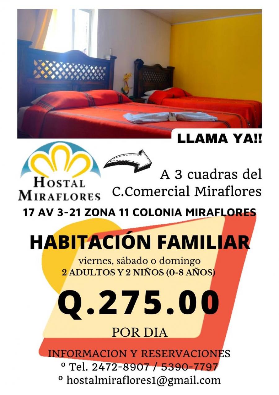 Foto Hotel en Renta Vacacional en Guatemala, Guatemala - Q 275 - HO13740 - BienesOnLine