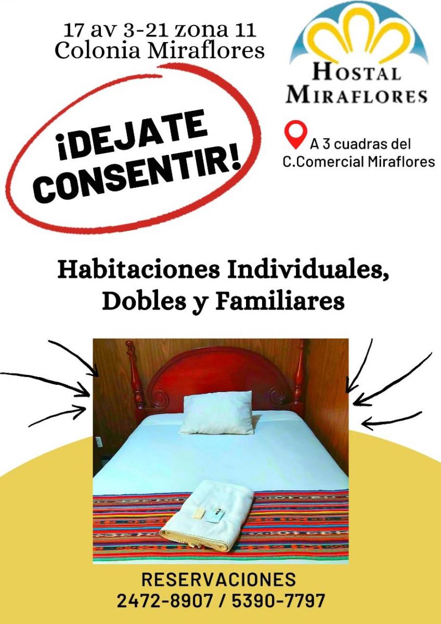 Hostal Miraflores, Hospédese cerca de centros comerciales 